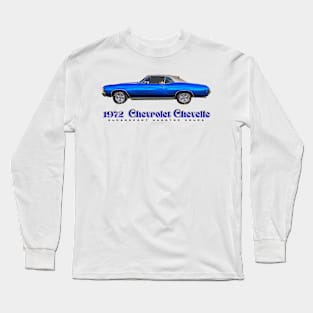 1972 Chevrolet Chevelle Super Sport Hardtop Coupe Long Sleeve T-Shirt